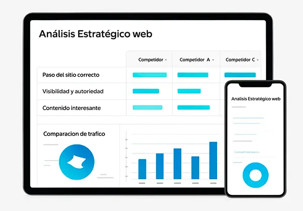 Análisis estratégico web en Santander